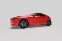 Rally Armor 19-26 Mazda3 Hatchback Black UR Mud Flap w/Dark Grey Logo