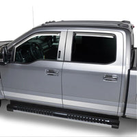 Putco 17-20 Ford SuperDuty Super Cab 6.5ft Box - 12pcs - 4.25in Wide SS Rocker Panels