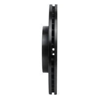 R1 Concepts R1 2010-2013 Ford Transit Connect Front Left Drilled & Slotted Black Brake Rotor