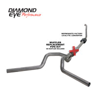 Diamond Eye Performance Diamond Eye KIT 4in TB MFLR RPLCMENT PIPE DUAL SS 94-97 5 7 3L F250/F350 PWRSTROKE NFS W CARB STDS