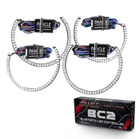 ORACLE Lighting Oracle Dodge Challenger 08-14 LED Waterproof Halo Kit - ColorSHIFT w/ BC1 Controller