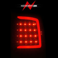 ANZO 09-18 Dodge Ram 1500 Full LED Taillights w/ Sequential Black Housing/Clear Lens