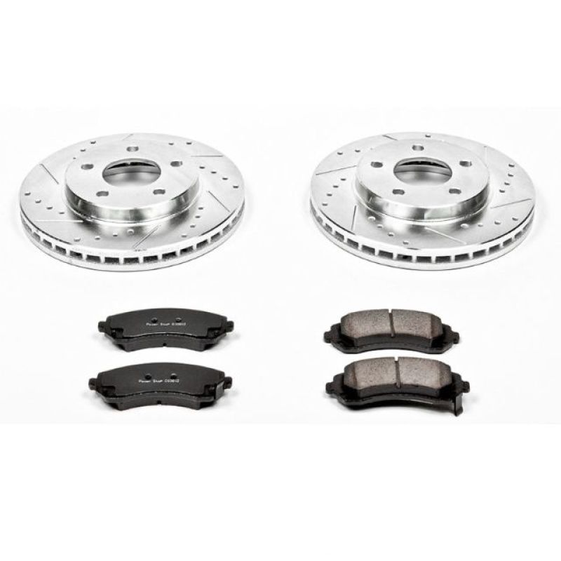 PowerStop Power Stop 02-07 Buick Rendezvous Front Z23 Evolution Sport Brake Kit