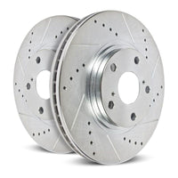 PowerStop Power Stop 03-06 Kia Sorento Front Evolution Drilled & Slotted Rotors - Pair