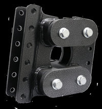 GEN-Y Hitch Gen-Y Contractor Torsion-Flex Channel Mount Trailer Coupler (2K-3.5K TW 32K Towing)