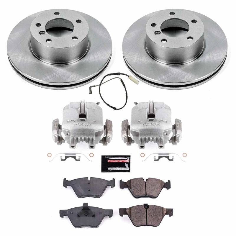 PowerStop Power Stop 2007 BMW 328i Front Autospecialty Brake Kit w/Calipers
