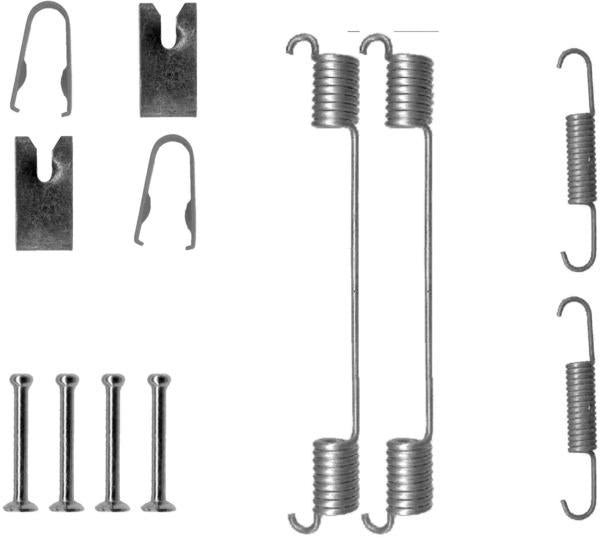 TEXTAR 97031600 Brake Shoe Fitting Kit