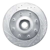 R1 Concepts R1 73-77 Dodge B300 Van (71-74) / B300 (75-80) Front Left Drilled & Slotted Silver Brake Rotor