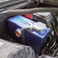 Wehrli 11-16 Chevrolet 6.6L LML Duramax OEM Placement Coolant Tank Kit - Bengal Silver