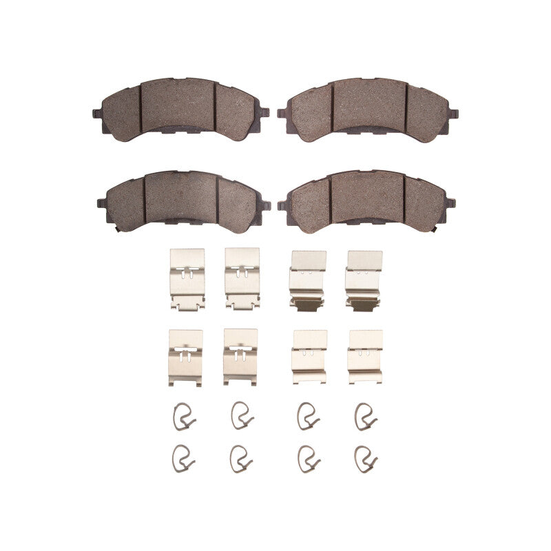 R1 Concepts R1 2019-2025 Ford Ranger (USA/Canada) Front Performance Off-Road/Tow Brake Pads & Hardware Kit