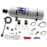 Nitrous Express Universal Nitrous Kit for EFI (All Single Nozzle Application) w/15lb Bottle