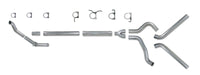Diamond Eye Performance Diamond Eye KIT 4in TB MFLR RPLCMENT PIPE DUAL SS 94-97 5 7 3L F250/F350 PWRSTROKE NFS W CARB STDS