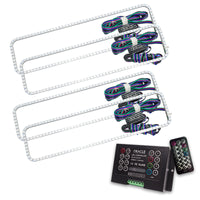 ORACLE Lighting Oracle Chevrolet Tahoe 95-00 Dual Halo Kit - ColorSHIFT w/ 2.0 Controller