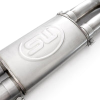 Stainless Works 2008-09 Pontiac G8 GT 3in Catback System X-Pipe Turbo Chambered Muffler 3.5in Tips