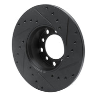 R1 Concepts R1 68-76 Mercedes-Benz 220 Front Left Drilled & Slotted Black Brake Rotor