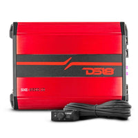DS18 1-Channel SXE Amplifier Class D 800/1ohm 600/2ohm 300/4ohm Watts RMS- Red