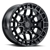 MTX Wheels MTX Phantom 6 Gloss Black 24x10in / 6x139.7 BP / -18mm Offset / 106.1mm Bore