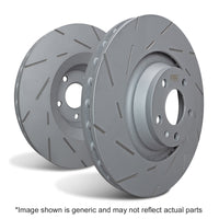 EBC 11-15 Scion IQ 1.3 USR Slotted Front Rotors