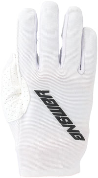 Answer Aerlite Gloves White/Black Logo Youth - Large
