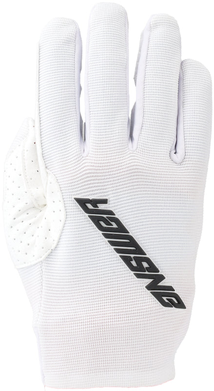 Answer Aerlite Gloves White/Black Logo Youth - Small