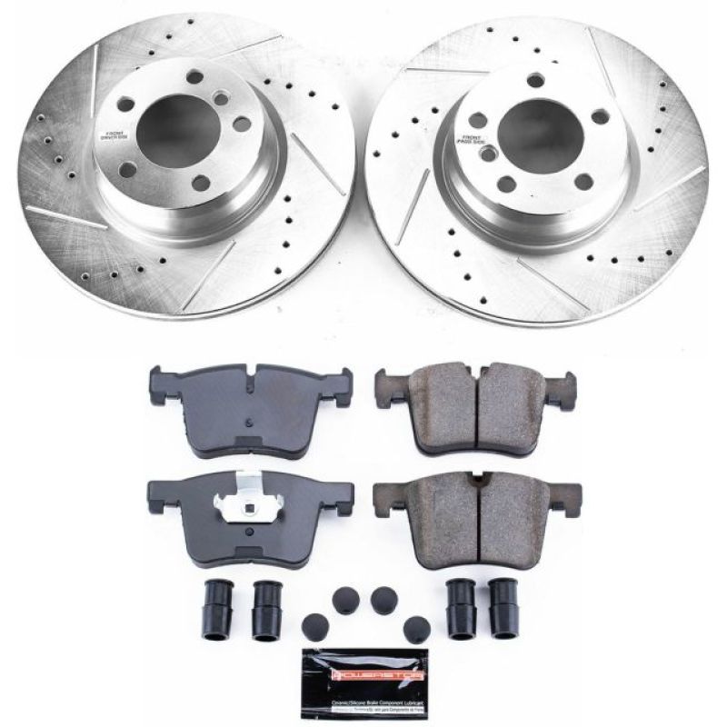 PowerStop Power Stop 14-15 BMW 228i Front Z23 Evolution Sport Brake Kit
