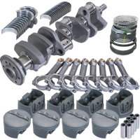 Eagle Chevy 350 3.750in Crank 5.700in I-Beam Rods -5cc Flat Top 4.030in Pistons Rotating Assembly