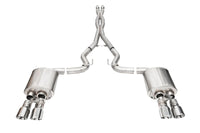 CORSA Performance Corsa 24+ Ford Mustang V8 5.0L 3in Cat-Back Exhaust System w/ Twin 4in Polished Pro-Series Tips