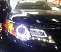 ORACLE Lighting Oracle 12-15 Toyota Camry LED Headlight Halo Kit - Red