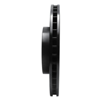 R1 Concepts R1 99-09 Volvo S60 Front Right Drilled & Slotted Black Brake Rotor