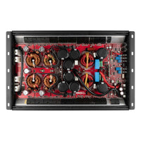 DS18 1-Channel Amp 9200 Burst/0.5ohm 5000/1ohm 3500/2ohm 2200/4ohm Watts RMS w/ Voltmeter Black