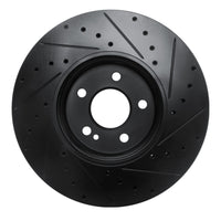 R1 Concepts R1 19-26 Mercedes-Benz A220 Front Left Drilled & Slotted Black Brake Rotor