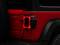 Raxiom 18-23 Jeep Wrangler JL Axial Series Carver LED Tail Lights- Black Housing (Smoked Lens)