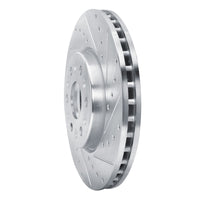 R1 Concepts R1 17-25 Buick Enclave Front Right Drilled & Slotted Silver Brake Rotor
