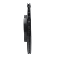 R1 Concepts R1 2013-2025 Land Rover Defender 110 Rear Left Drilled & Slotted Black Brake Rotor