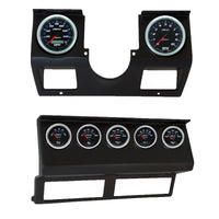 Autometer Cobalt Direct Fit Dash Kit 87-96 Jeep Wrangler YJ (Tach/MPH/FL/OilP/WTMP/VLT/TRNS)