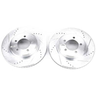 PowerStop Power Stop 06-10 Ford Explorer Front Evolution Drilled & Slotted Rotors - Pair