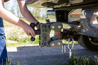 GEN-Y Hitch Gen-Y The Boss Torsion-Flex Pintle Plate 3in Shank 6.5in Drop 2.4K TW 21K Hitch