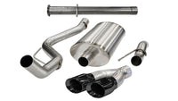 CORSA Performance Corsa 2011-2014 Ford F-150 Raptor 6.2L V8 133in Wheelbase Black Xtreme Cat-Back Exhaust