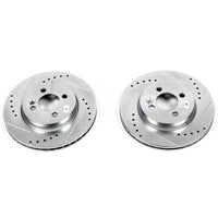 PowerStop Power Stop 07-16 Mini Cooper Front Evolution Drilled & Slotted Rotors - Pair
