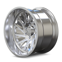Cali Off-Road 9114 Purge 24x14 / 8x180 BP / -76mm Offset / 124.1mm Hub Polished Wheel
