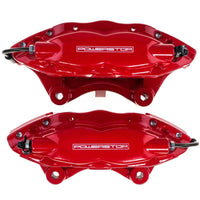 PowerStop Power Stop 09-15 Cadillac CTS Rear Red Caliper - Pair w/o Bracket