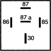Hella Relay Mini Iso 5 Pole 12V Spdt Res Bkt