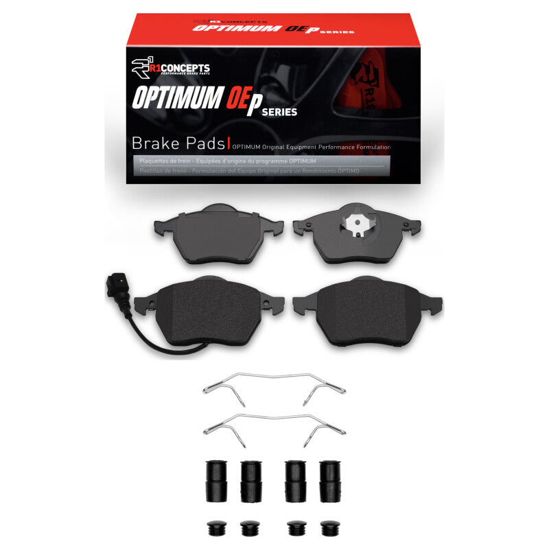 R1 Concepts R1 01-06 Audi TT Quattro Front Optimum OE Pads & Hardware Kit
