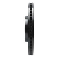 R1 Concepts R1 -24 Subaru Forester Front Left Drilled & Slotted Black Brake Rotor