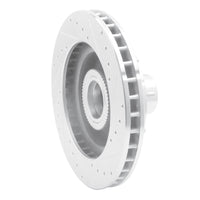 R1 Concepts R1 93-95 Chevrolet G10 Front Right Drilled & Slotted Silver Brake Rotor