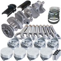 Eagle Chevy 350 3.480in Crank 6.000in H-Beam -3.7cc Flat Top 4.060in Pistons Rotating Assembly