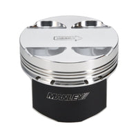 Manley Performance Manley 03-06 Evo 8/9 4G63T/4G63 85mm Std Size Bore 10.0/10.5:1 Flat Top Pistons w/ Rings