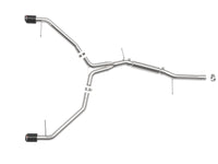 aFe 17-19 Audi A4 (L4-2.0L) MACH Force-Xp Stainless Steel Axle-Back Exhaust System - Carbon Tip