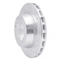 R1 Concepts R1 91-97 Porsche 911 Right Rear Drilled & Slotted Silver Brake Rotor