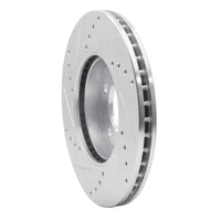 R1 Concepts R1 01-07 Ford Escape Front Right Drilled & Slotted Silver Brake Rotor